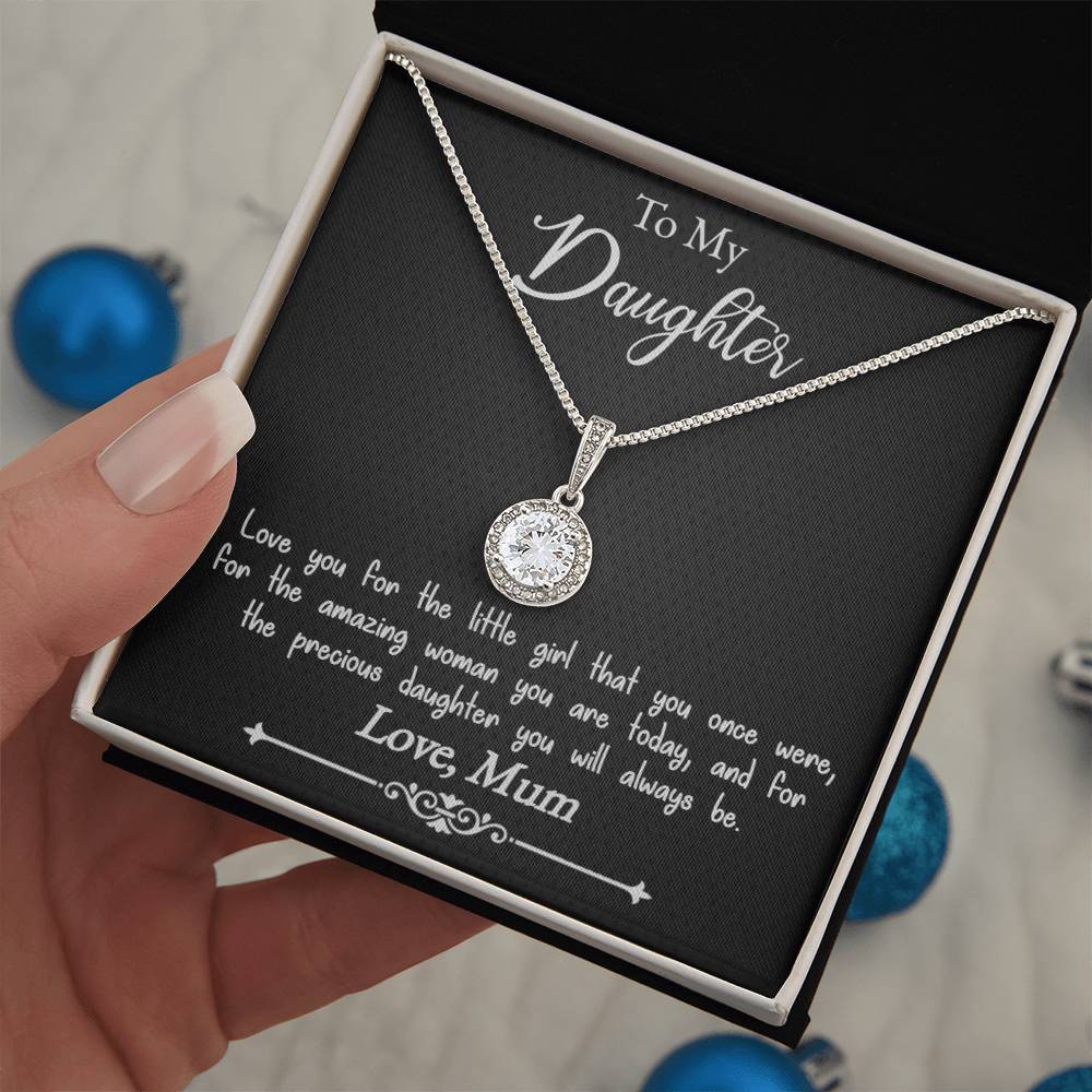 To My Daughter-My Precious-Eternal Hope Necklace