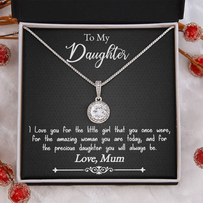 To My Daughter-My Precious-Eternal Hope Necklace