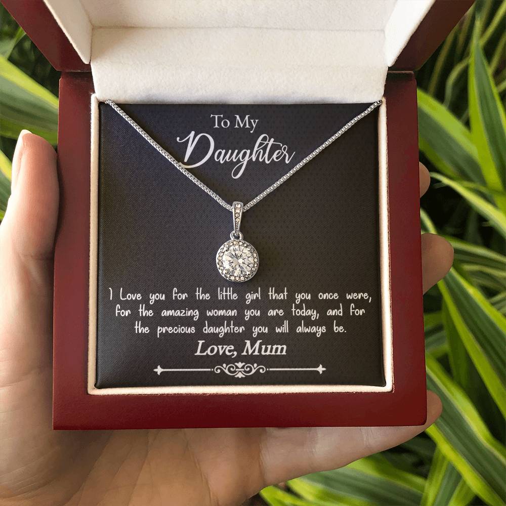 To My Daughter-My Precious-Eternal Hope Necklace