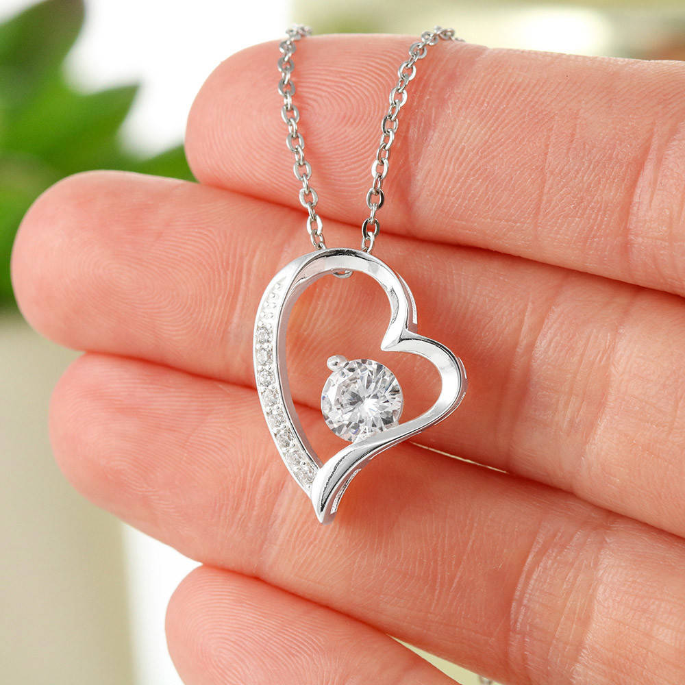 To My Daughter-Everlasting Love- Forever Love Necklace